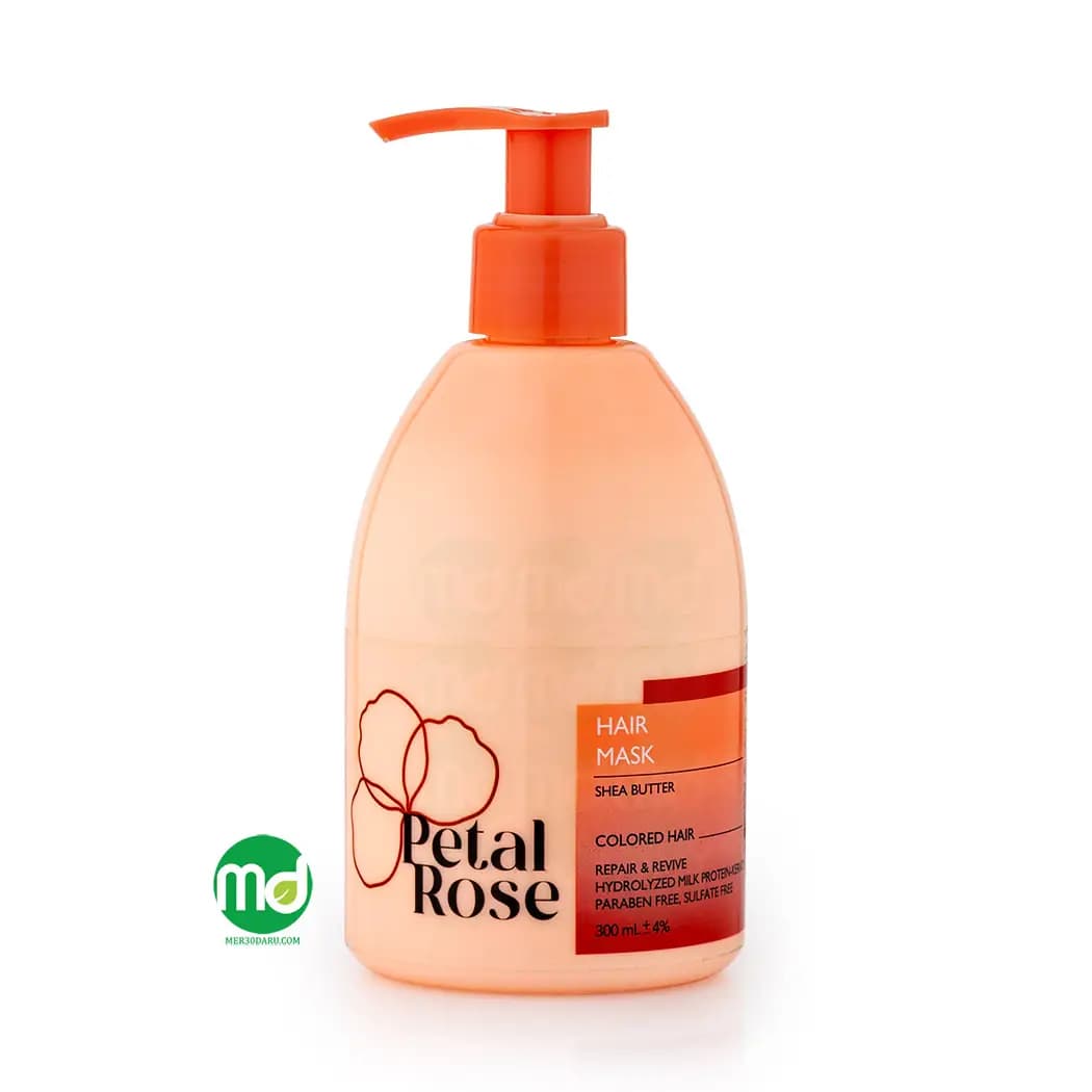ماسک موهای رنگ شده پتال رز حاوی شی باتر 300ml