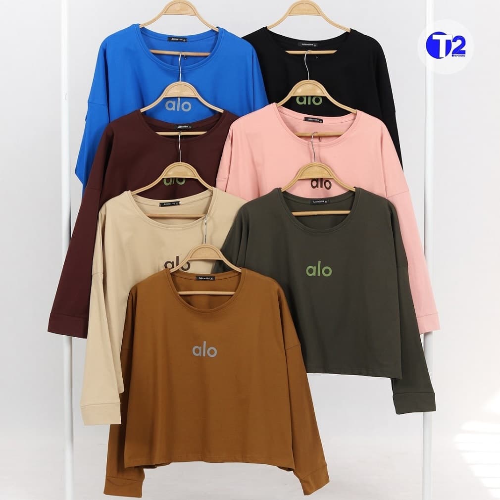 بلوز سوپر لش باکسی الو (3102)