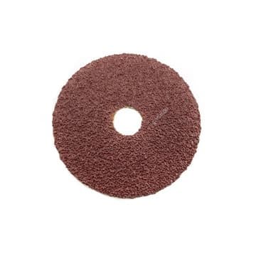سنباده دیسکی فیبری اکسید قرمز قطر 115 میلی متر گرید 24 دیرفوس
