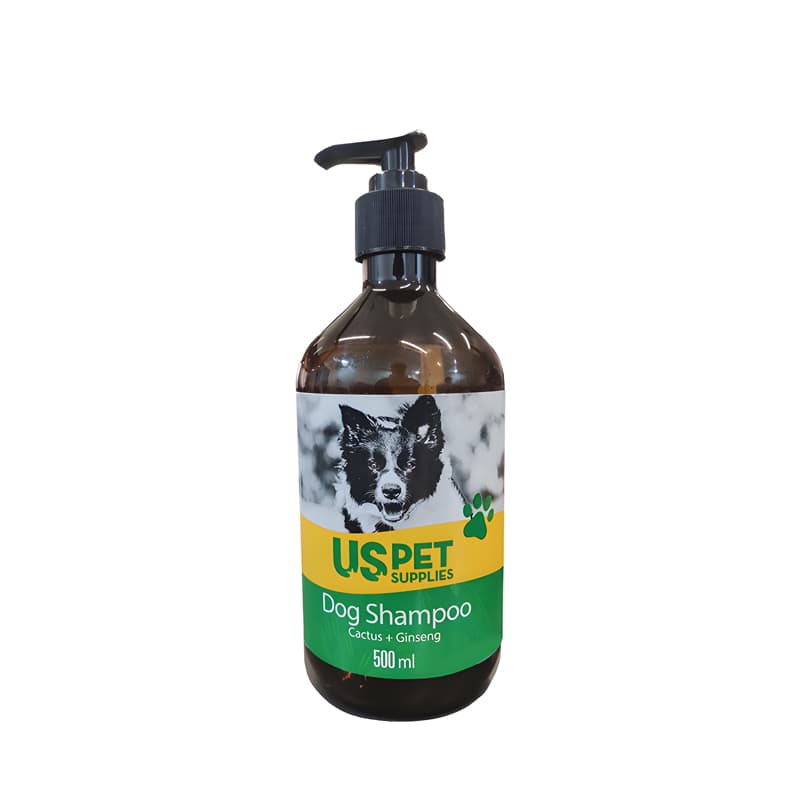شامپو سگ یو اس پت با کاکتوس و جینسنگ USPet Cactus Ginseng Dog Shampoo حجم 500 میلی لیتر