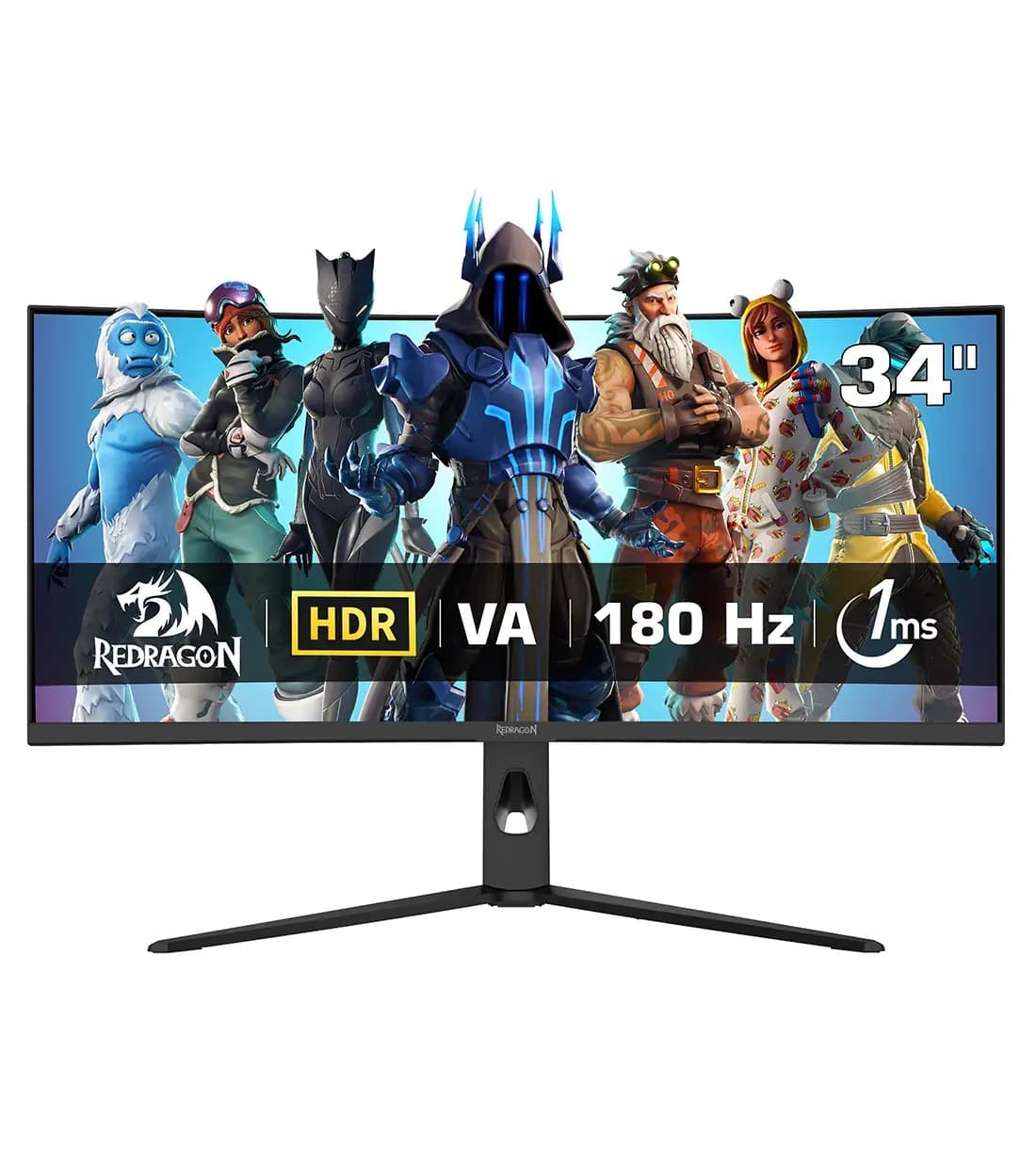 مانیتور گیمینگ 34 اینچ Redragon GMQ3418RVC Hypernova