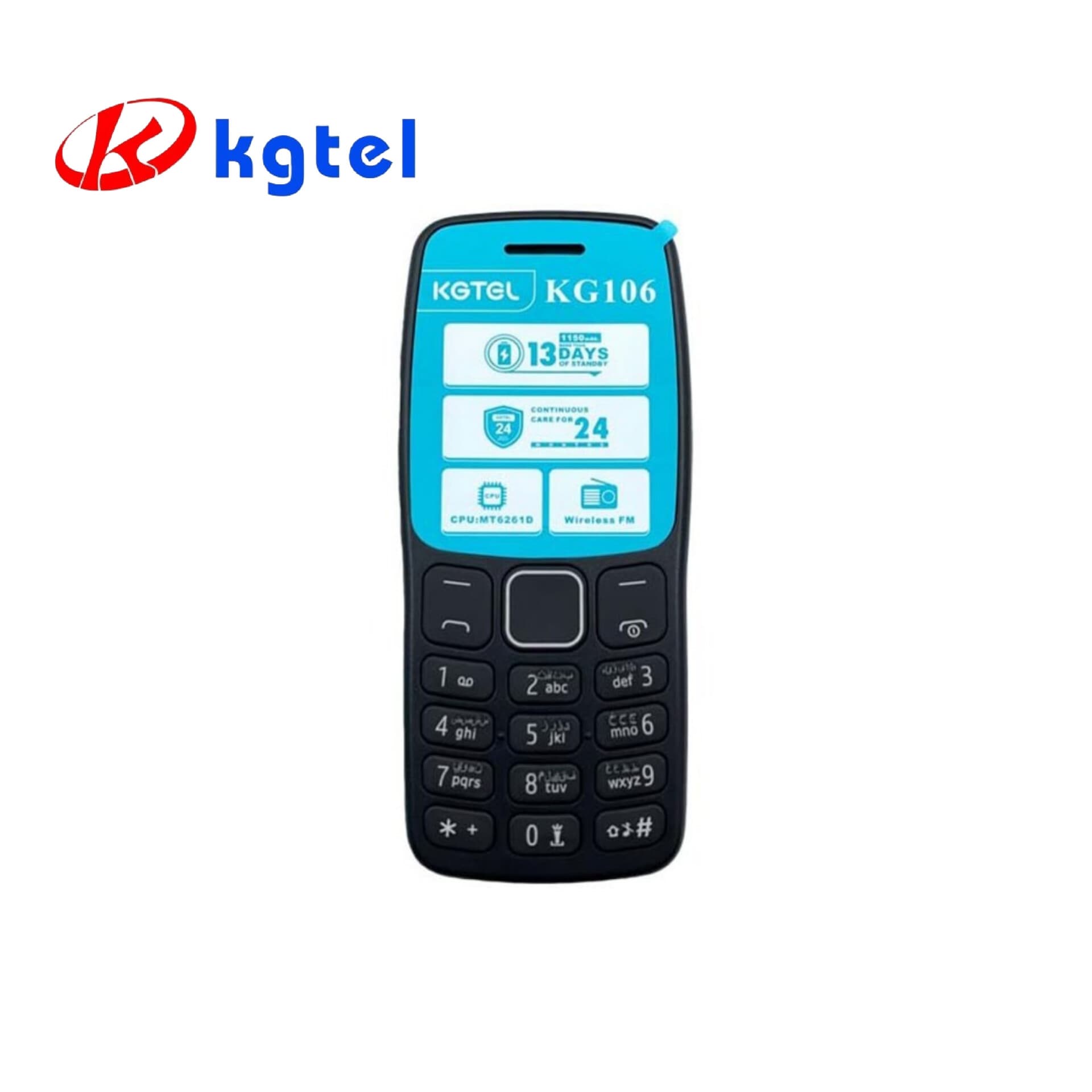 گوشی دو سیم طرح نوکیا 106شرکت کاجیتل | KGTEL KG106