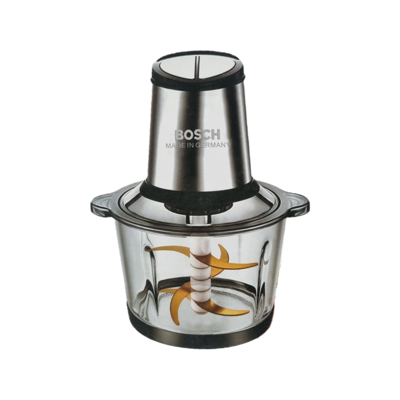 خردکن 6 تیغ طلایی بوش مدل KH-688 همراه با سیر پوست کن