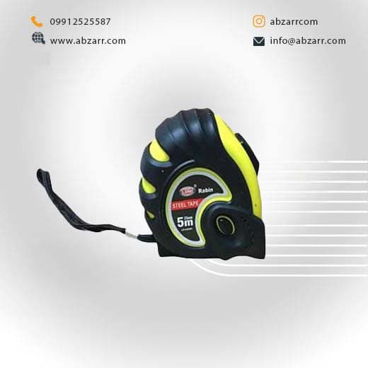 متر 5 متری روکش دار لند رابین RABIN مدل R7305