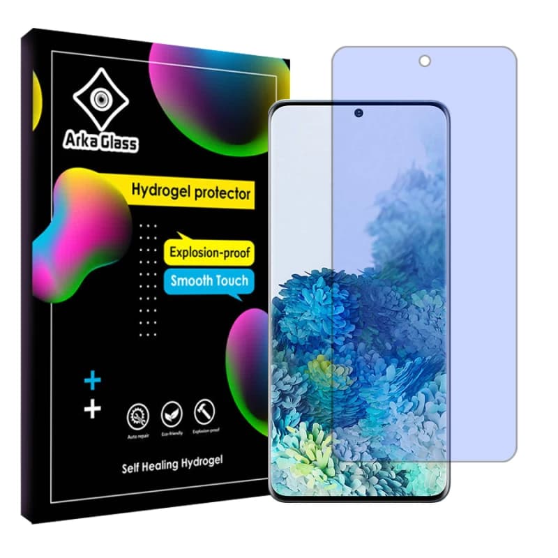 محافظ صفحه نمایش آنتی بلو گوشی سامسونگ Galaxy S20 Plus آرکا گلس مدل Tough