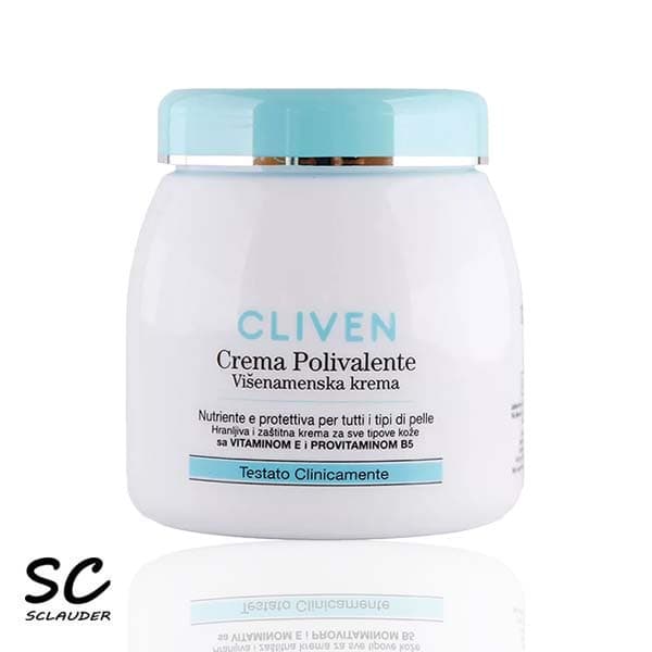 کرم کاسه ای مرطوب کننده چند منظوره کلیون Cliven اورجینال ایتالیایی