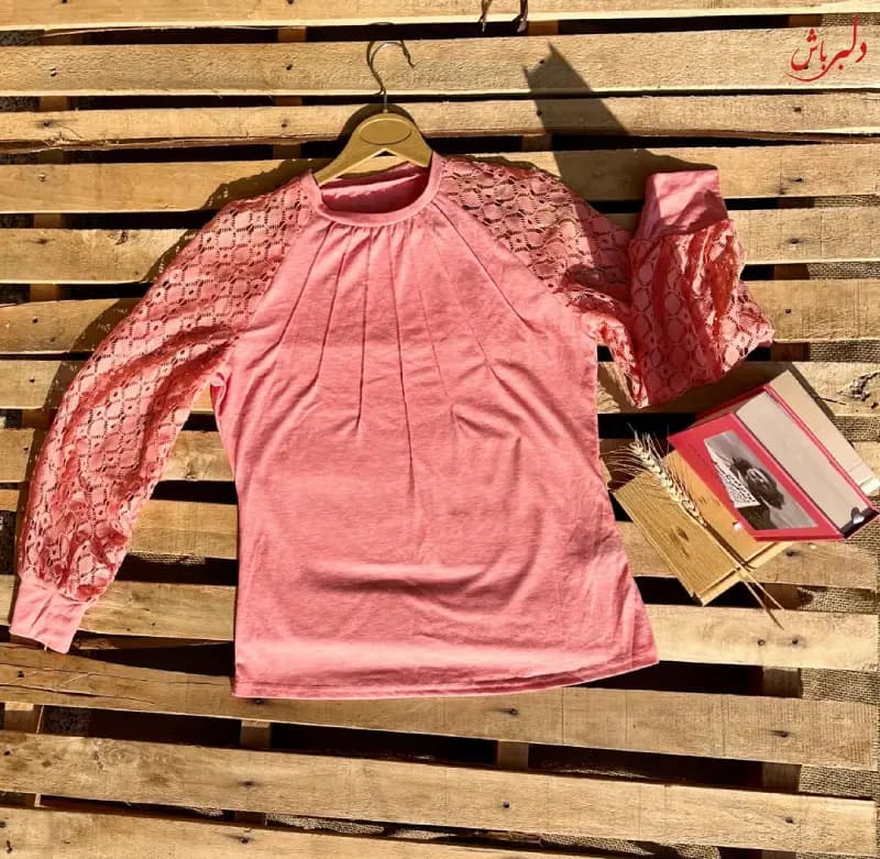 بلوز آستین گیپور اورجینال