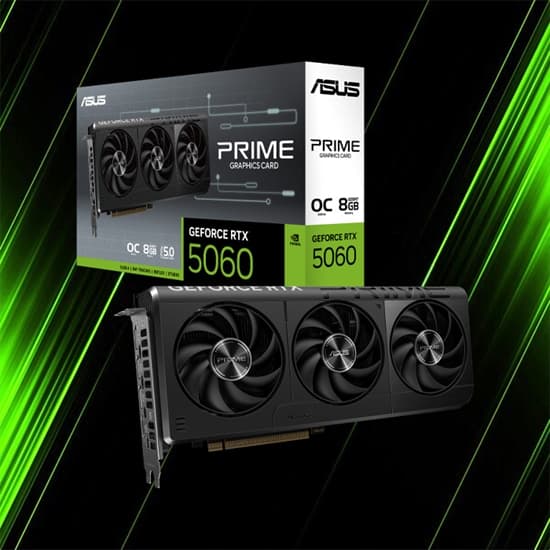 کارت گرافیک ایسوس Prime RTX 5060 OC Edition 8GB