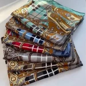 شال ابریشم ژاکارد شال ابریشم ژاکارد اورجینال دوردوز