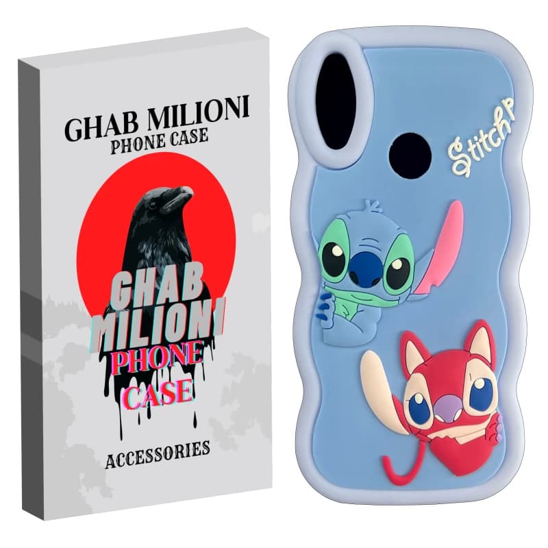 کاور گوشی هوآوی Y6 2019 قاب میلیونی مدل STICH-CV65