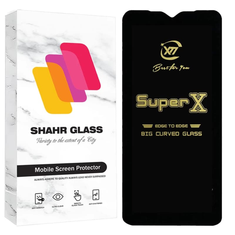 گلس گوشی سامسونگ Galaxy A10 - Galaxy A10s - Galaxy M10 شهر گلس مدل SUPXS30