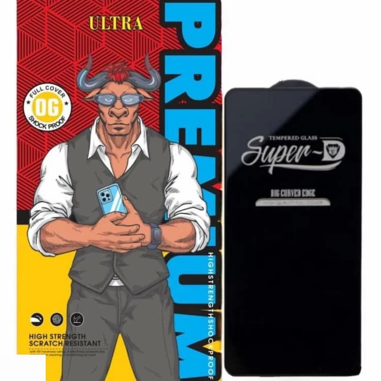 محافظ صفحه نمایش شیشه ای گوشی موبایل اولترا مدل Super D مناسب سامسونگ Galaxy A17 5G