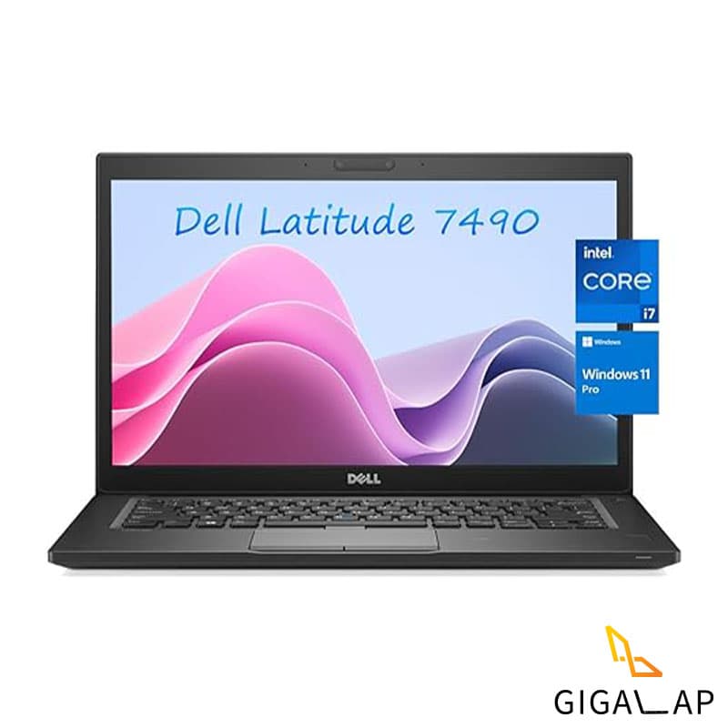 لپ تاپ DELL Latitude 7490 مدل I7 8650U 16GB 512GB SSD INTEL 14 INCH FHD