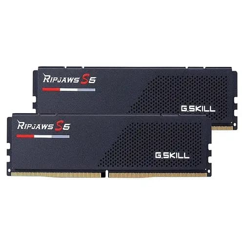 رم دسکتاپ DDR5 دو کاناله 5200 مگاهرتز CL40 جی اسکیل مدل Ripjaws S5 ظرفیت 64 گیگابایت