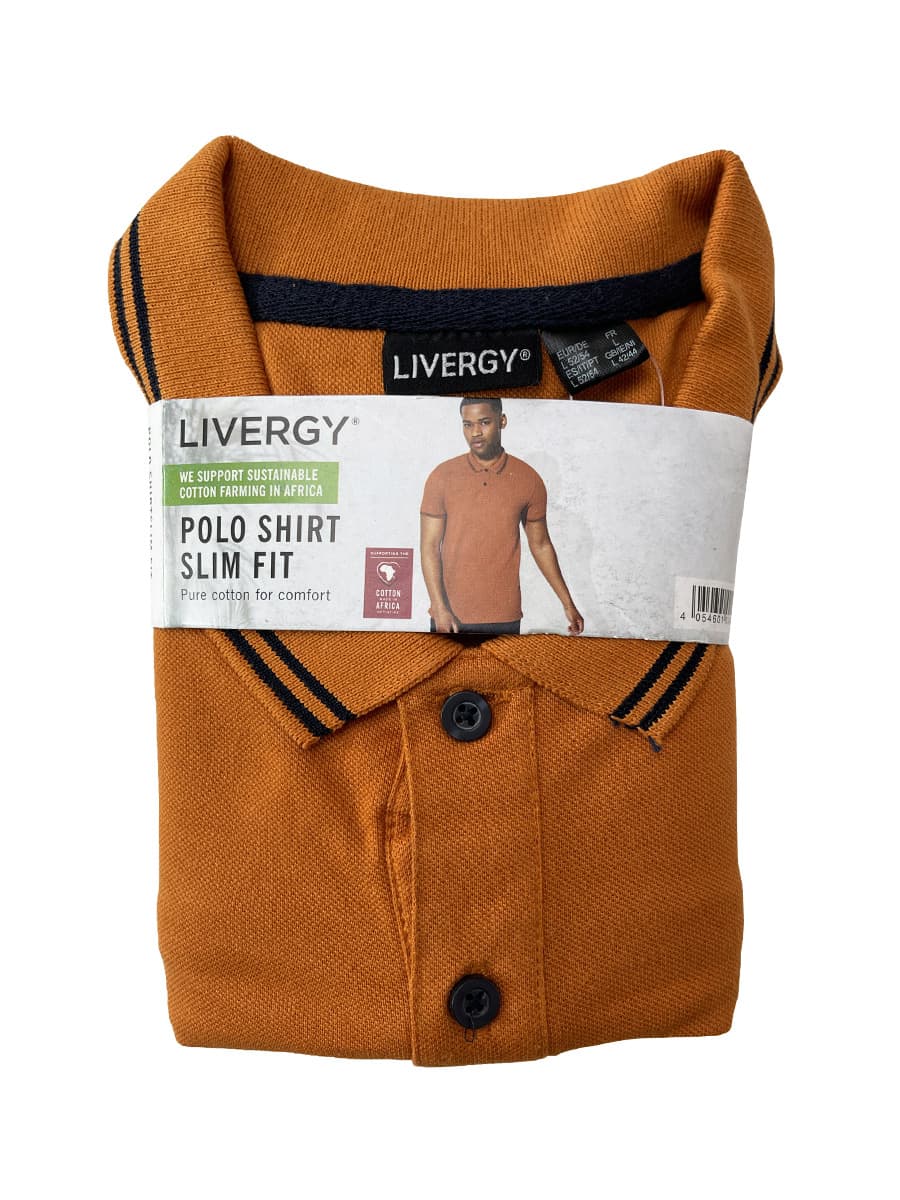 پولوشرت یقه برگردان مردانه لیورجی کد male1343