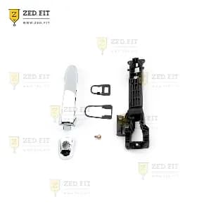 محفظه دستگیره بیرونی درب عقب چپ JAC J5