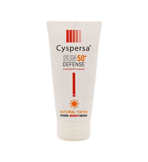 کرم ضد افتاب رنگی طبیعی روشن کننده سیسپرسا