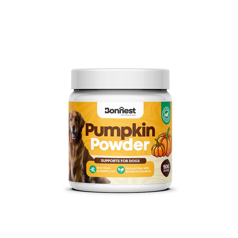 پودر کدو تنبل مخصوص سگ بونست Bonnest Pumpkin Powder وزن ۱۵۰ گرم