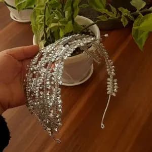 تاج عروس مدل پروانه ها با مارکیز غیر اصل