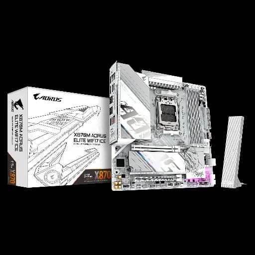 مادربردگیگابایت GIGABYTE X870M AORUS ELITE WIFI 7 ICE DDR5