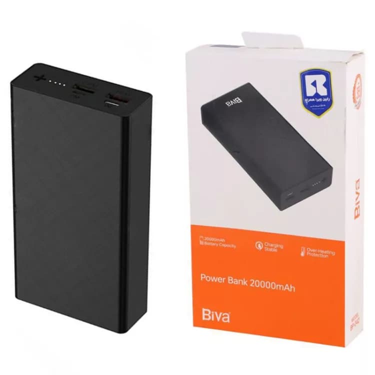 پاور بانک بیوا 20000 میلی آمپر 10W مدل BP-042