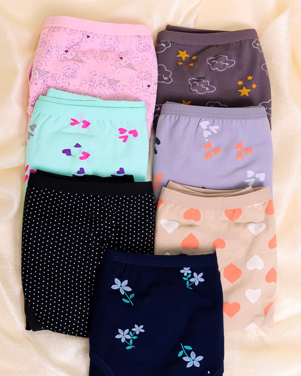 شورت نخی طرح دار زنانه 1127