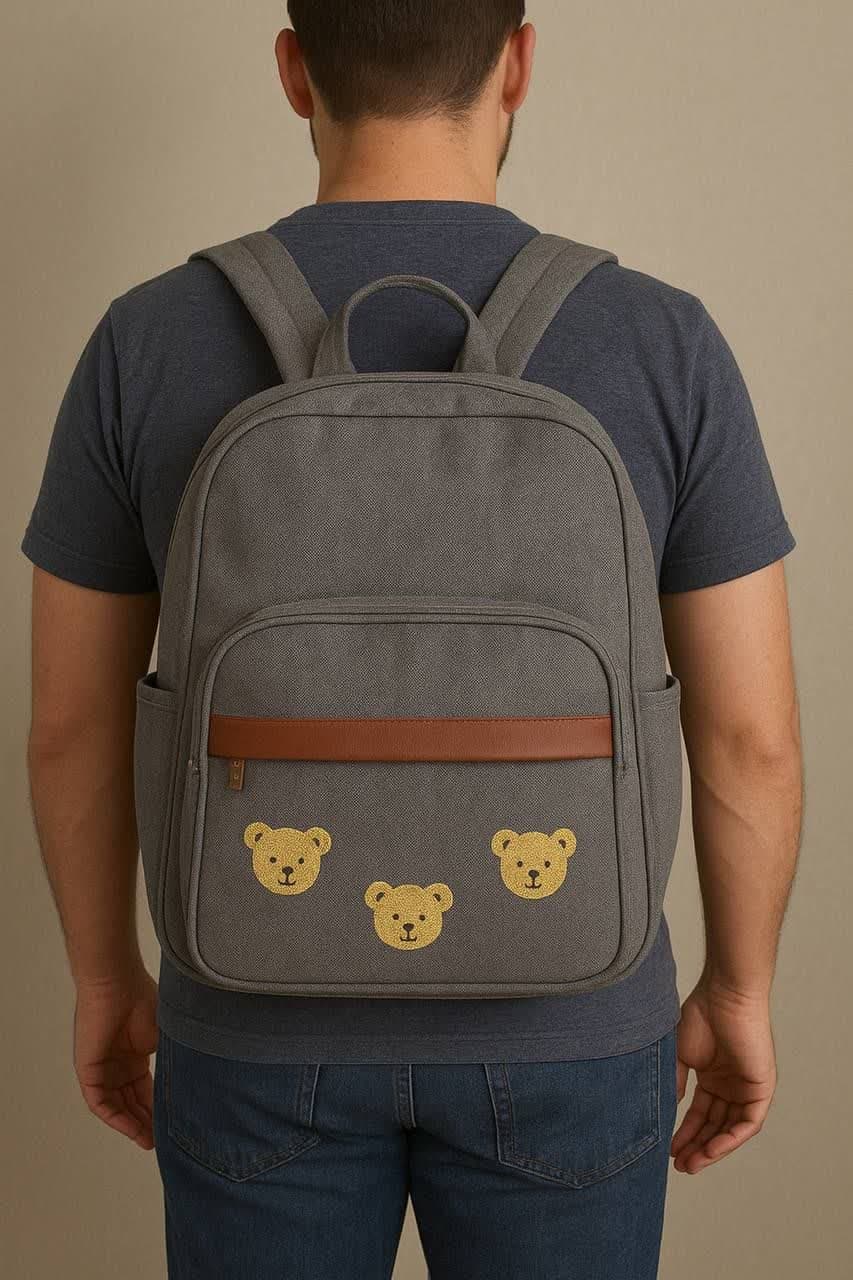 ساک کیف لوازم مادر و کودک طرح تدی کد 317011