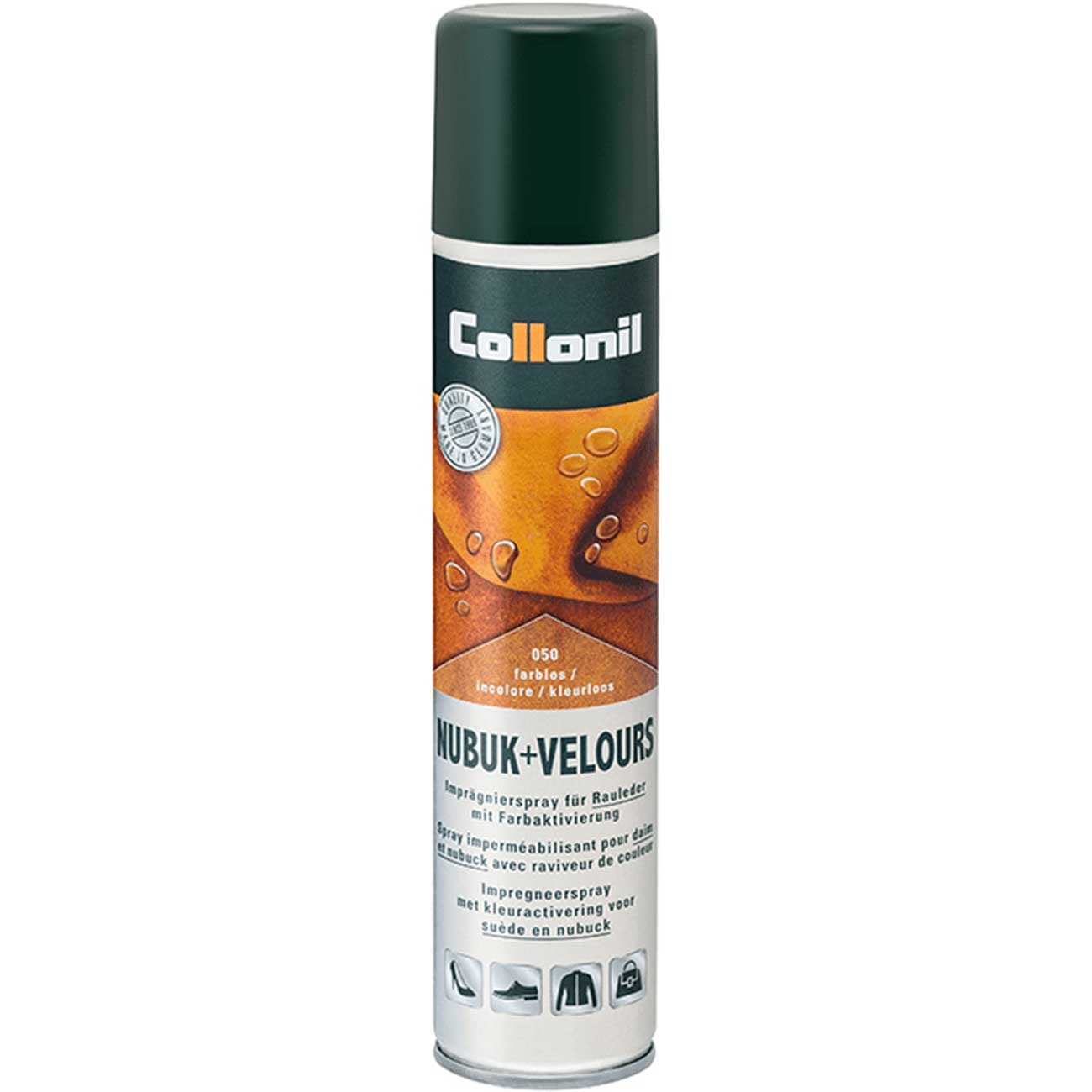 اسپری ضد آب و ضد لک کننده کیف و کفش جیر و نبوک 200 میلی‌لیتری کلنیل Collonil