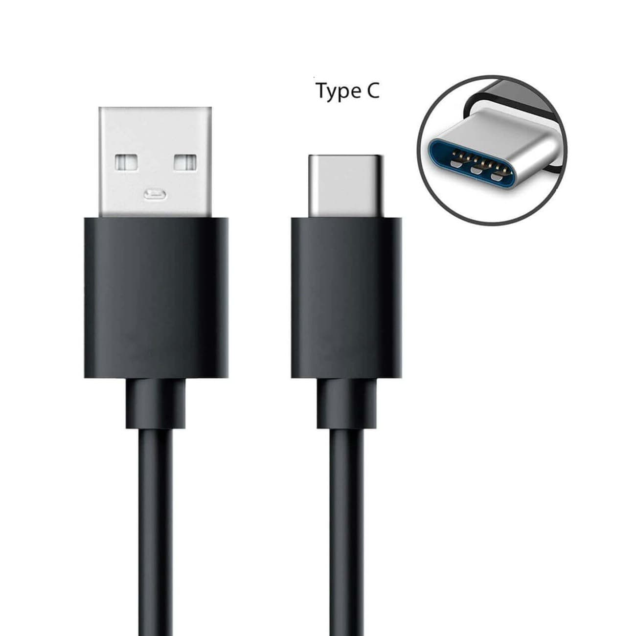 کابل شارژ سامسونگ سوکت تایپ C