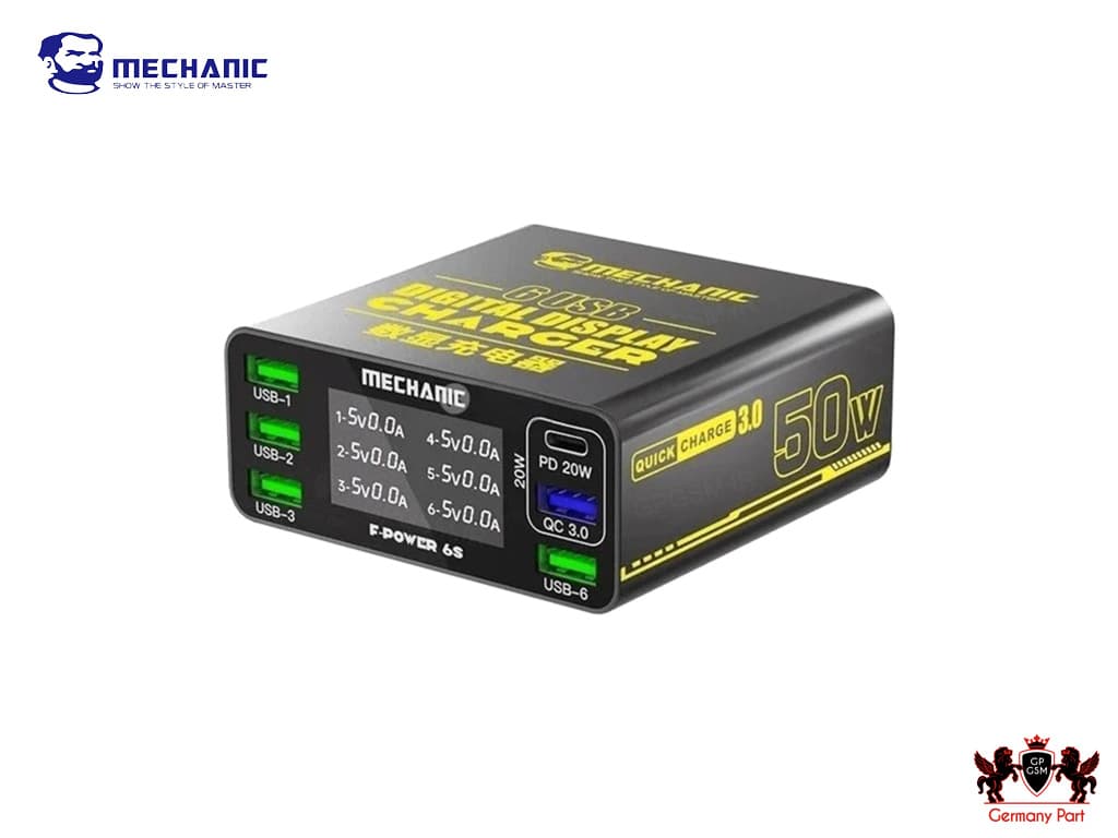 مولتی شارژر مکانیک Mechanic F-POWER 6S