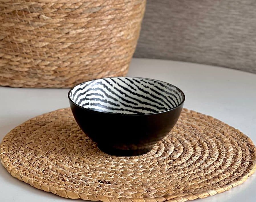 کاسه آبگوشت خوری زاراهوم کد 23288 طرح اثر انگشت