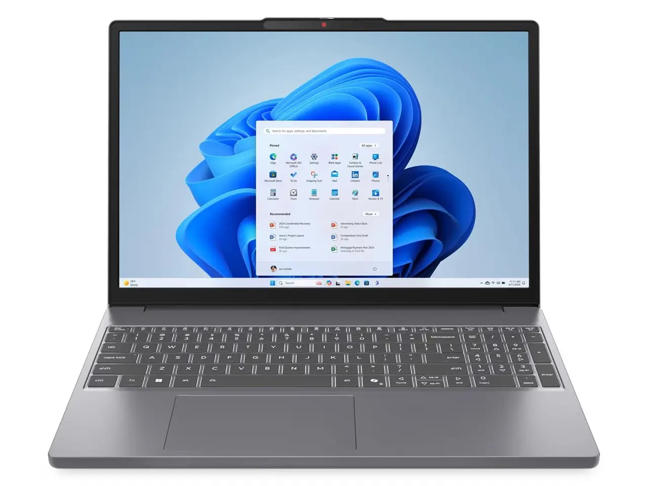 لپ تاپ 15.3 اینچ لنوو مدل IdeaPad Slim 3 15IRH10 83K100DWPS