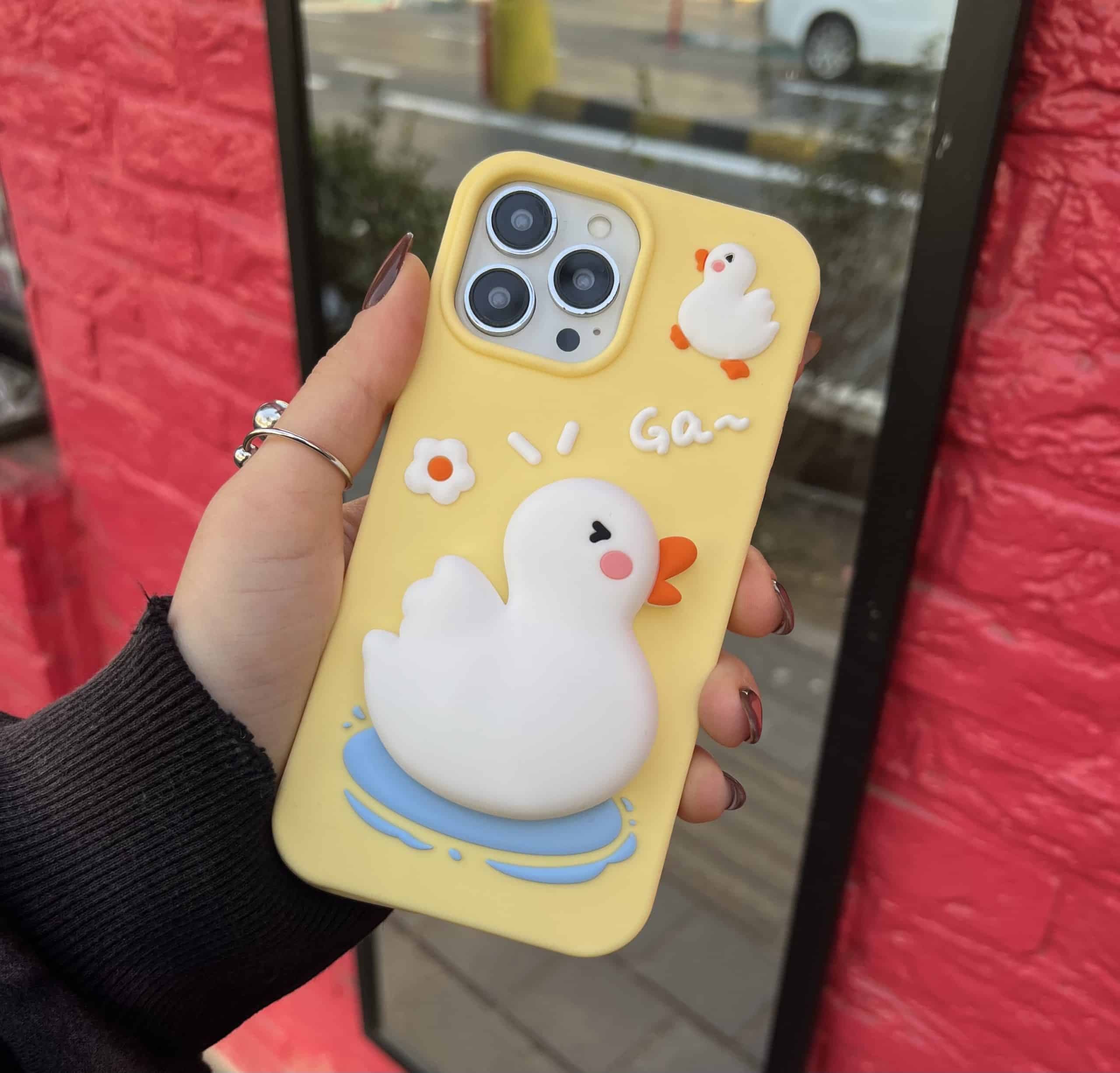 قاب آیفون duck پاپ سوکتی