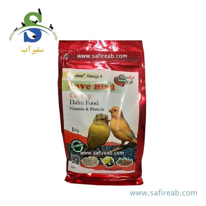 غذای روزانه قناری لاو برد