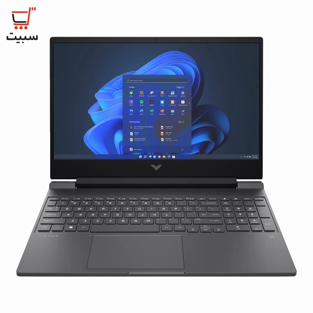 لپ تاپ 15.6 اینچی گیمینگ اچ‌پی مدل Victus 15-fa2082wm i5 13420H 32G 512SSD 6G RTX 4050 FHD