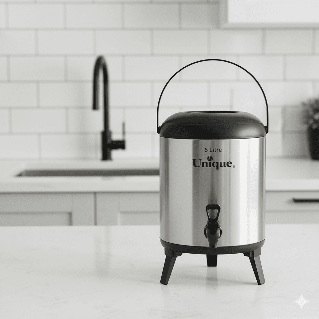 کلمن داخل استیل 6 لیتری صادراتی یونیک کد 7581