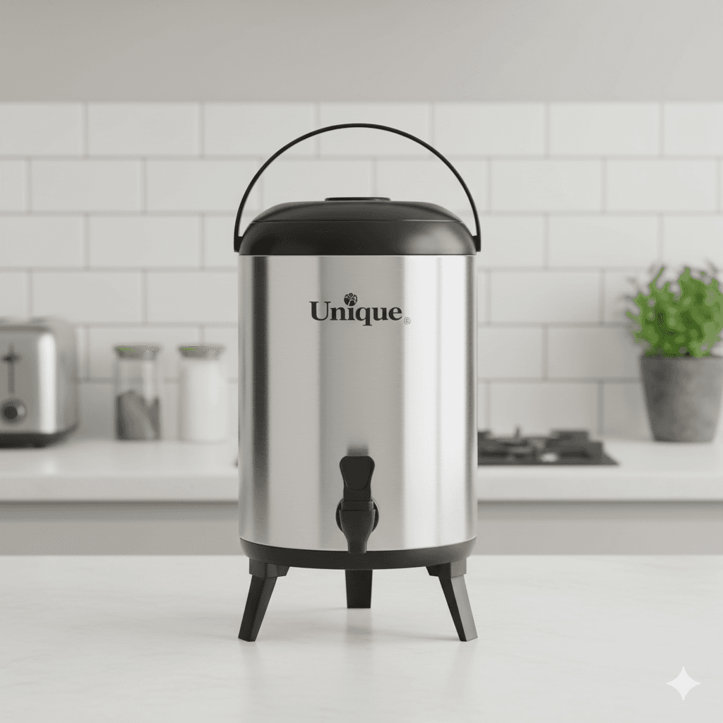 کلمن داخل استیل 10 لیتری صادراتی یونیک کد 7599/7589