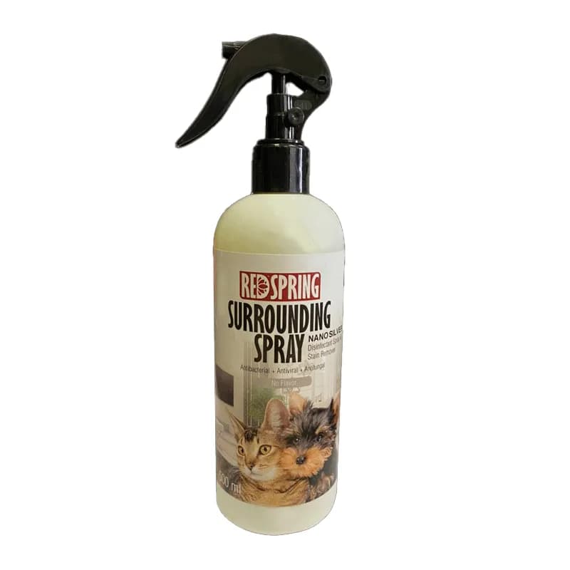 اسپری ضدعفونی کننده و لکه بر محیط رداسپرینگ بدون عصاره Surrounding Spray حجم 500 میلی‌لیتر