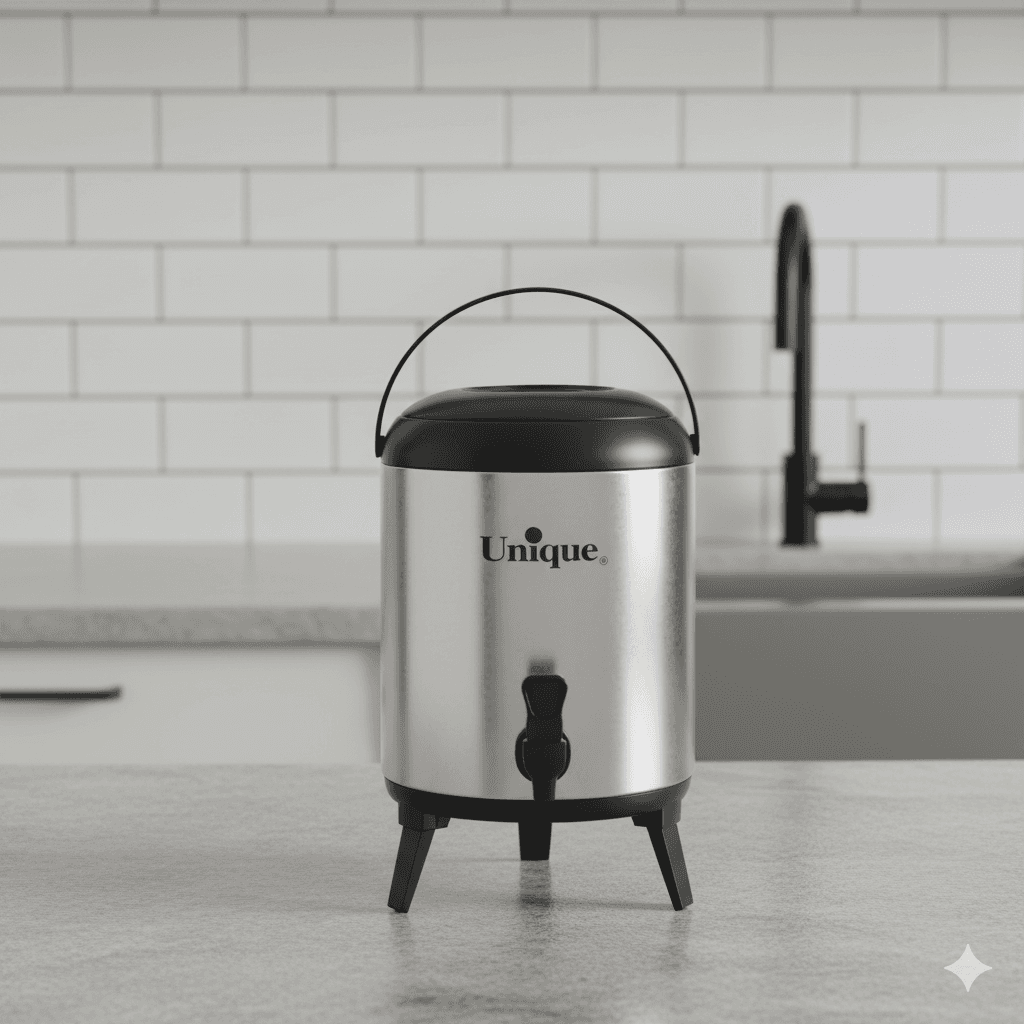 کلمن داخل استیل 8 لیتری صادراتی یونیک کد 7583