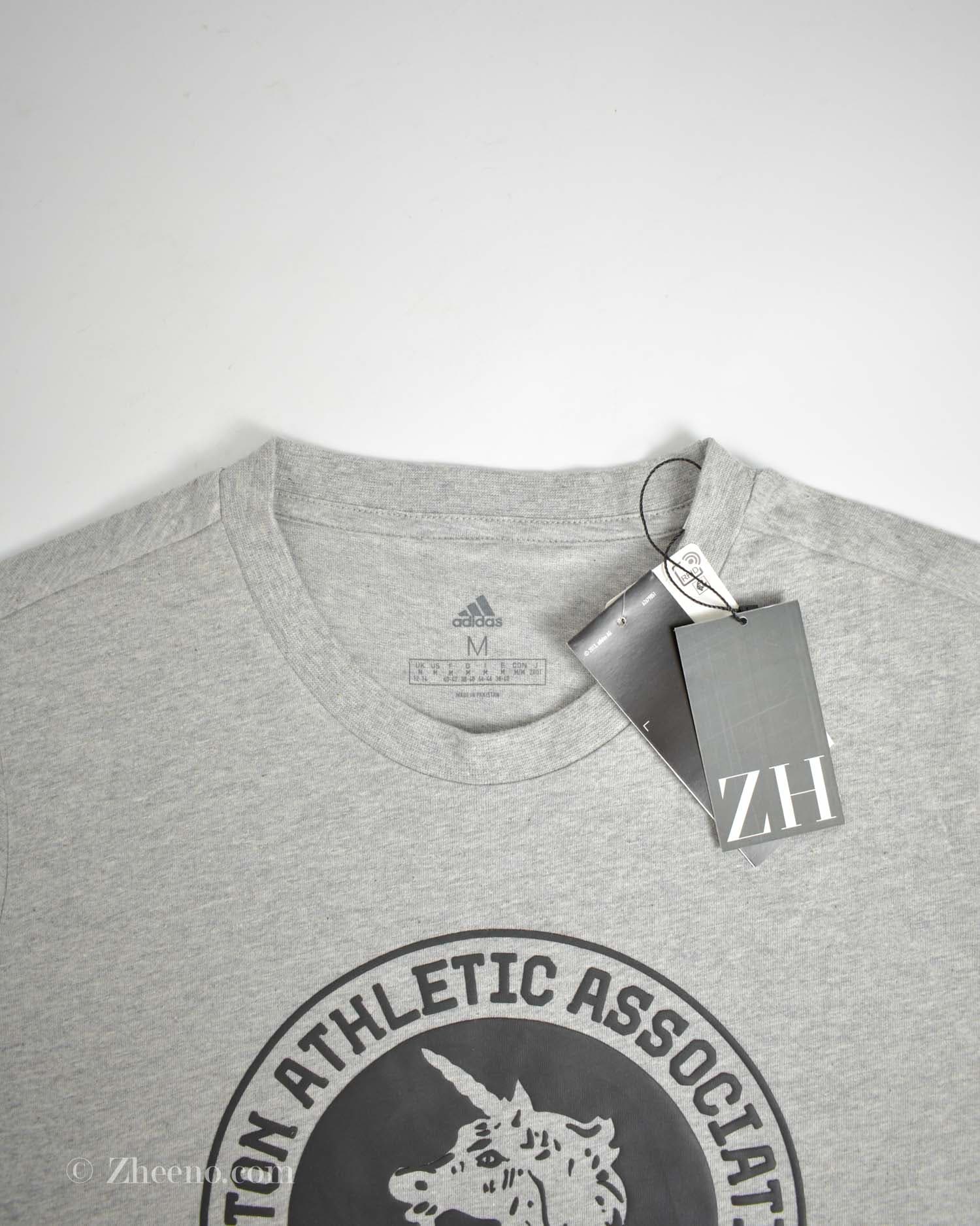 تیشرت طوسی روشن زنانه Adidas