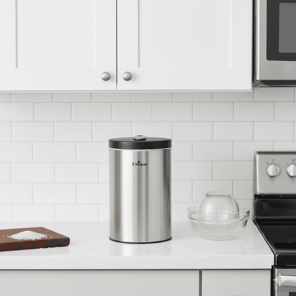 سطل برنج بدون پیمانه استیل صادراتی یونیک کد 4470