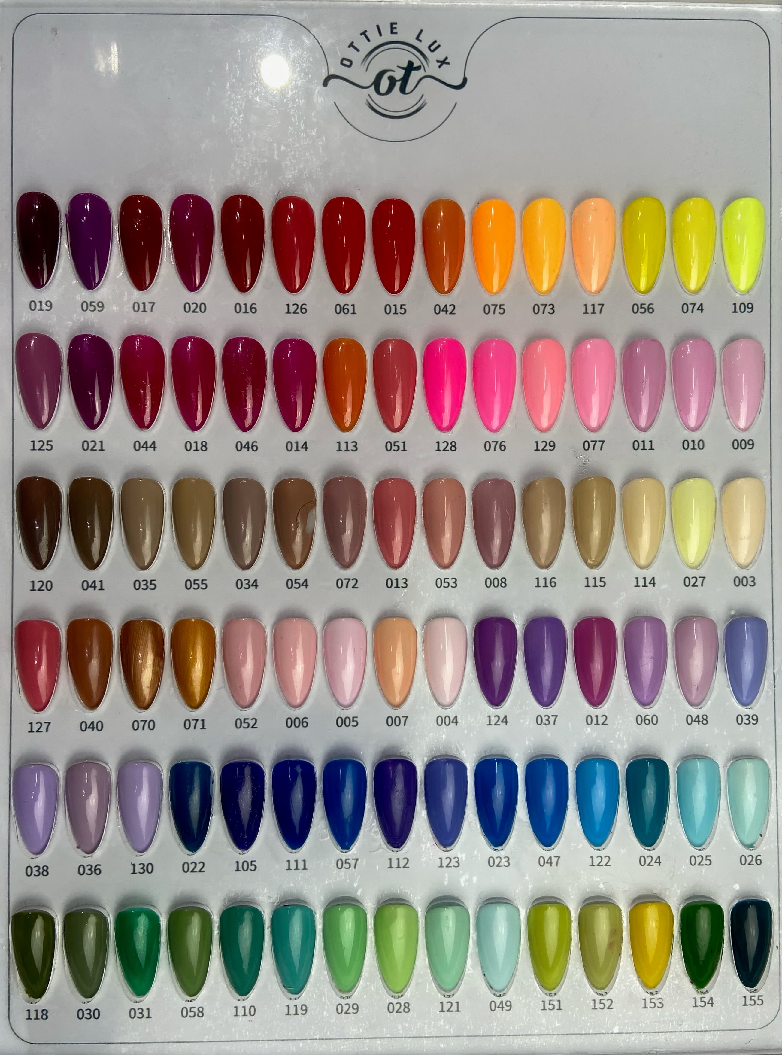 لاک ژل ناخن 15 میل ژلیش اوتی لوکس OTTIE lux ژلیش