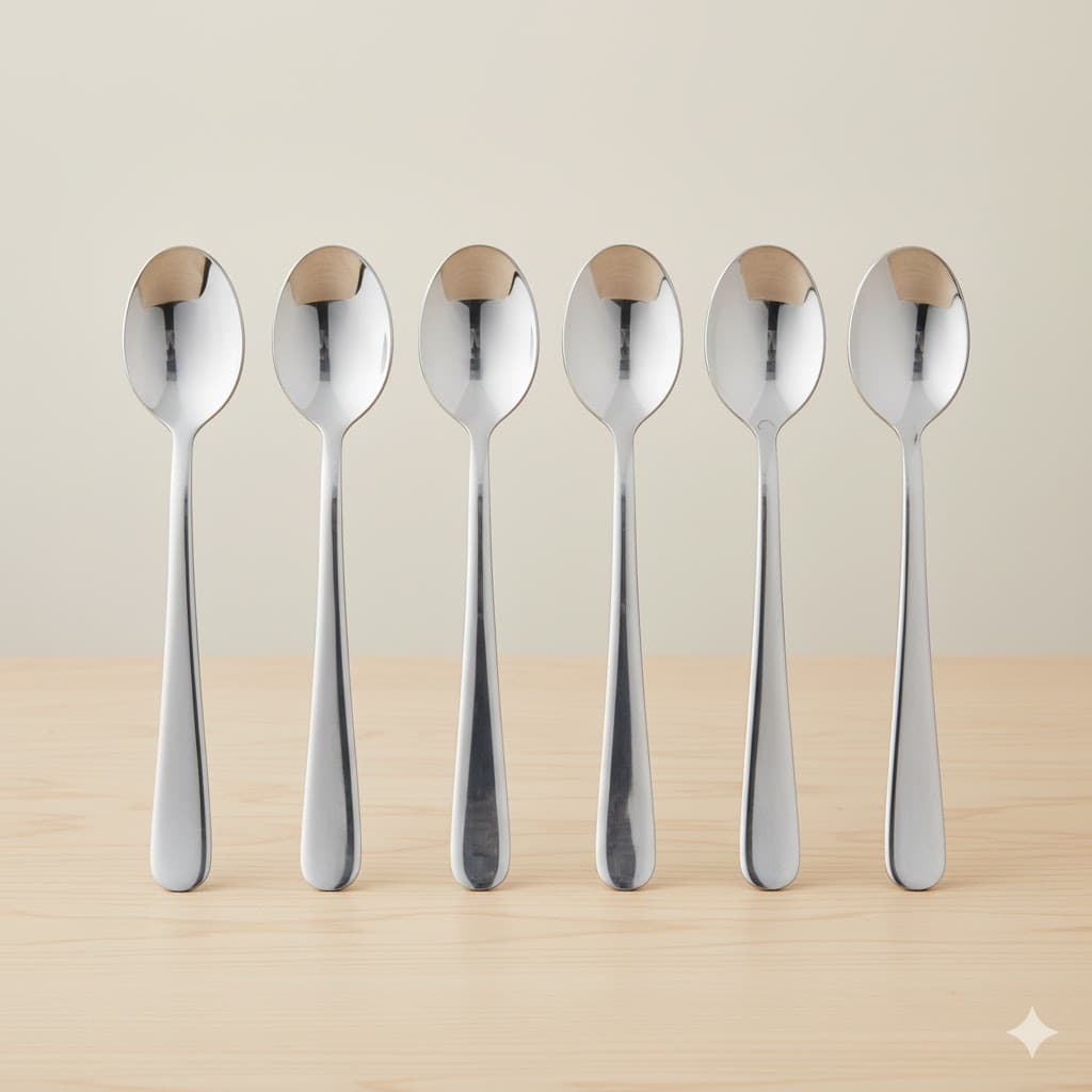 ست 6 تایی قاشق ایکیا IKEA-DRAGON