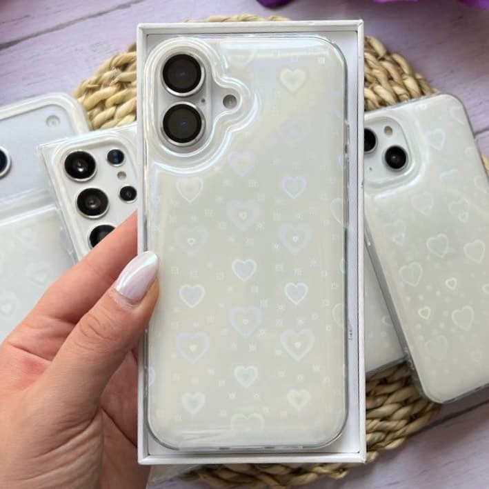 قاب بالشتی قلب هلوگرامی