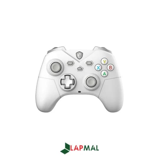 دسته بازی ام اس آی مدل FORCE GC300 WIRELESS WHITE