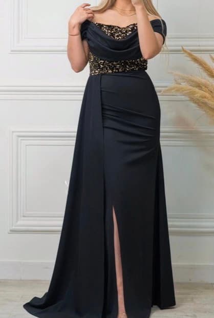 لباس مجلسی و شب ماکسی مدل پرناز