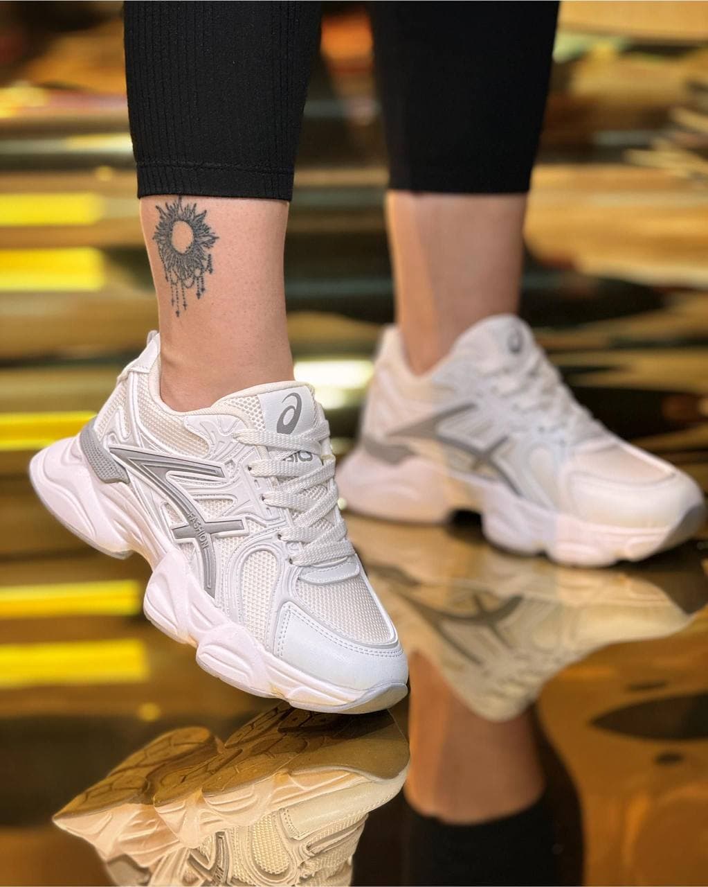 کتونی دخترانه مدل اسیکس طرح جدید فوق شیک