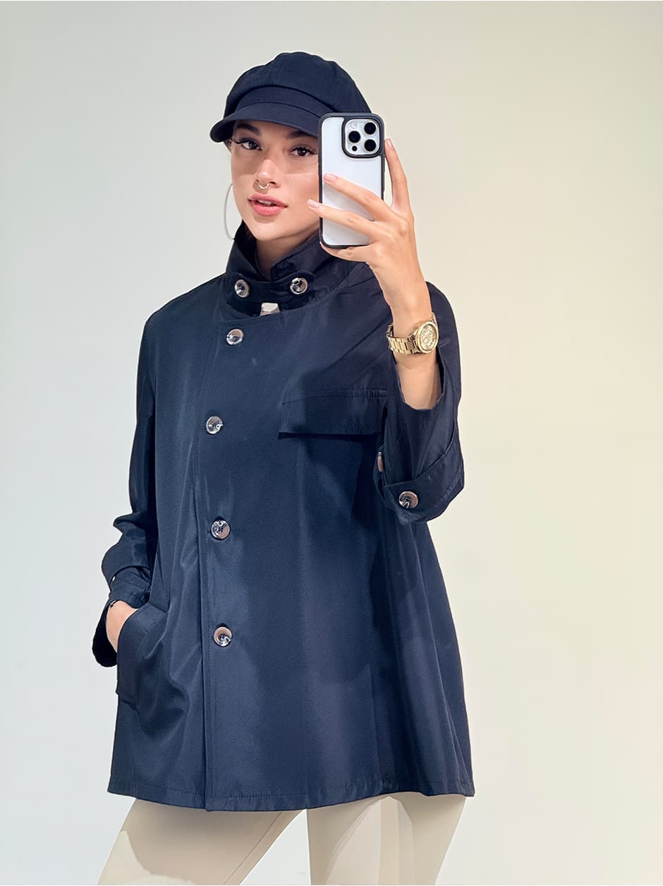 کت یقه ایستاده و انگلیسی تولید ایواز کد 19463