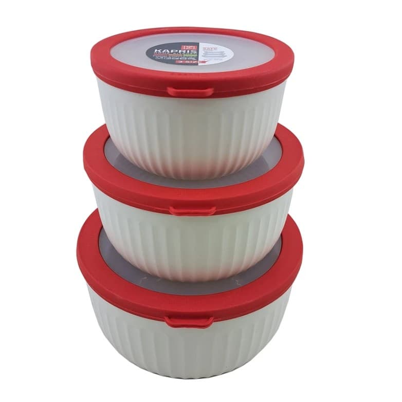 ظرف نگهدارنده دربدار سه عددی کاپریس