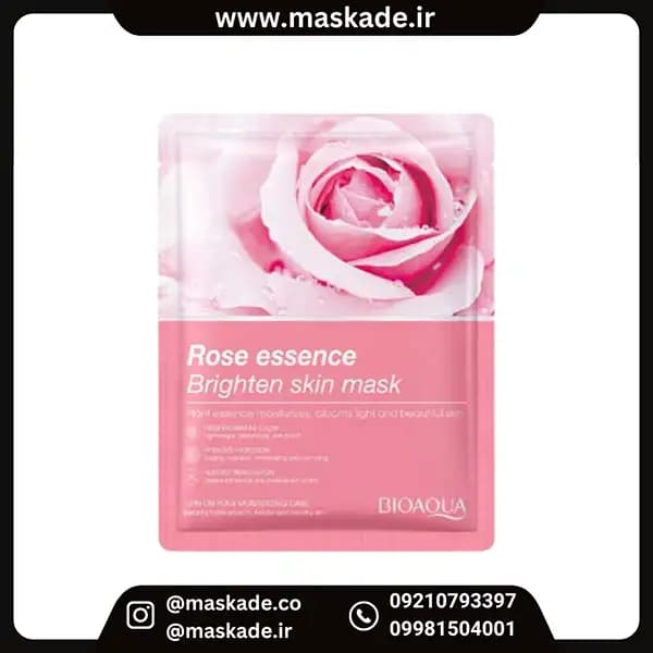ماسک ورقه ای گل رز بیوآکوا